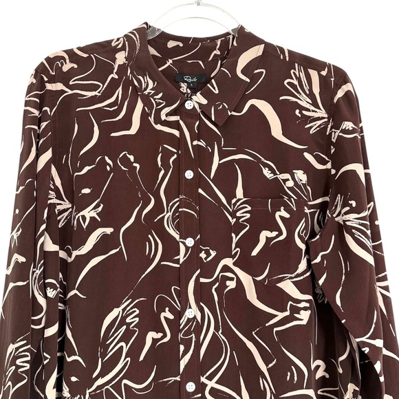 NWT Rails Kate Silk Shirt L - Picture 5 of 8
